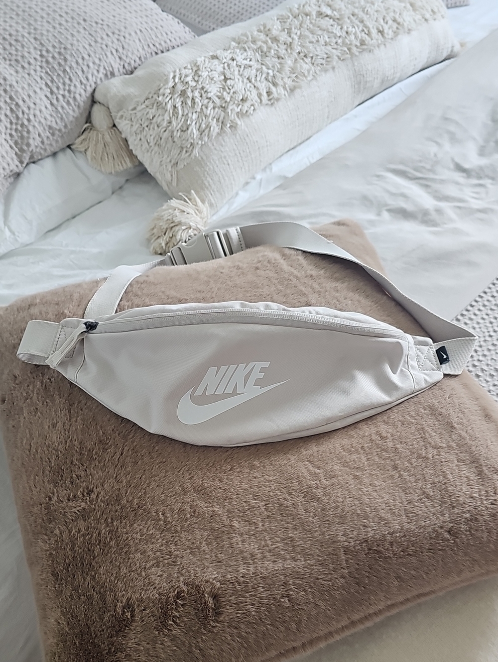 Nike Light Beige Waist Pack